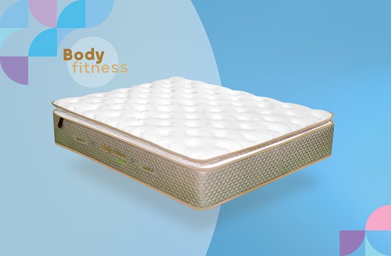 Body fitness spring mattress تشک طبی فنری Body fitness ریکو