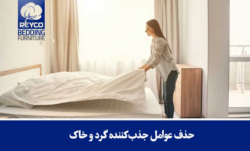 حذف عوامل جذبکننده گرد و خاک